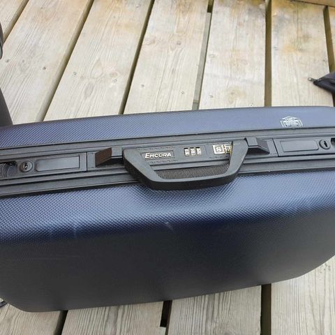 Retro trille koffert med samsonite sminke koffert