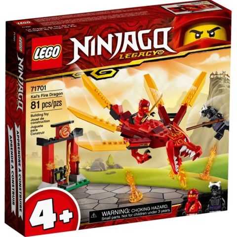 Lego Ninjago Legacy 71701 Kais ilddrage