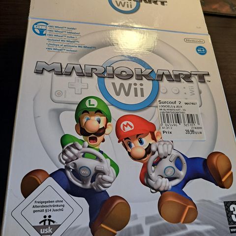 Mario Kart Wii wheel cib