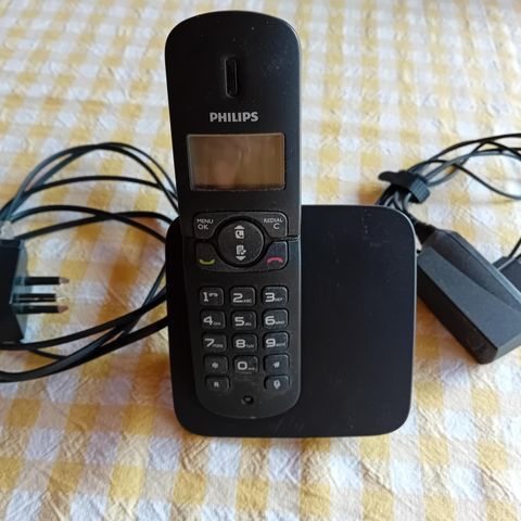 Telefon, Philips, analog, trådløs. (Antar "CD 150")