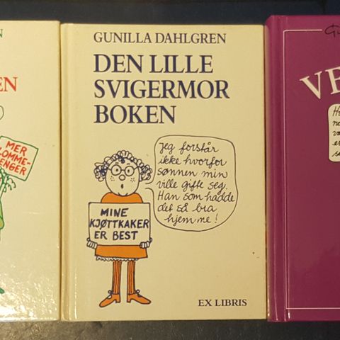 Den lille svigermorboken med fler Gunilla Dahlgren . trn 46