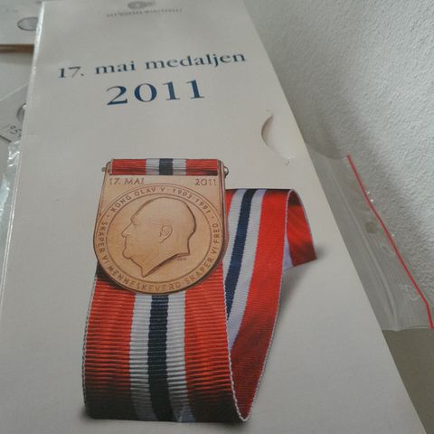 17 MAI MEDALJEN