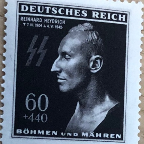 Det Tyske Riket Bøhmen Und Mehren Heydrich