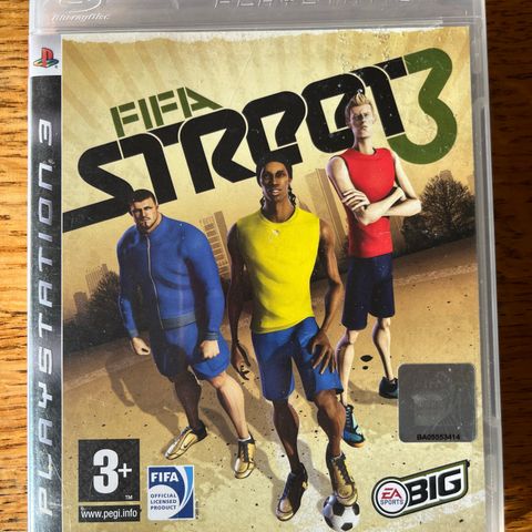 ps3 spill FIFA STREET 3