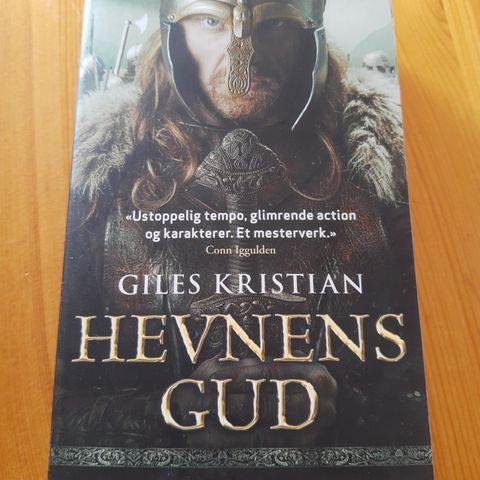 Hevnens Gud, Giles Kristian, som ny, pocket