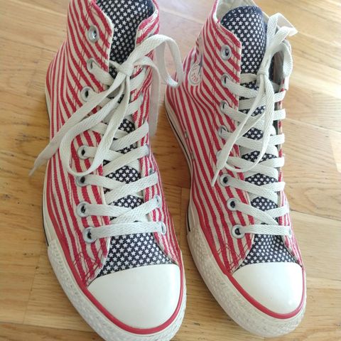 Converse str. 41,5 amerikansk flagg