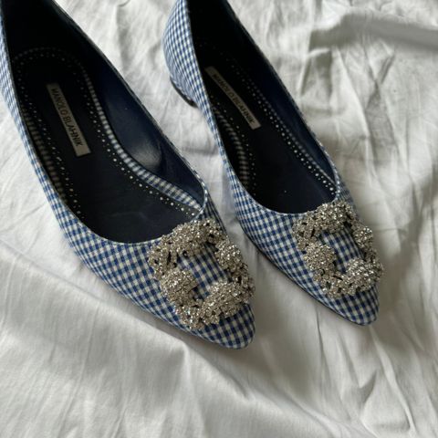 Blue Ballerina fra Manolo Blahnik