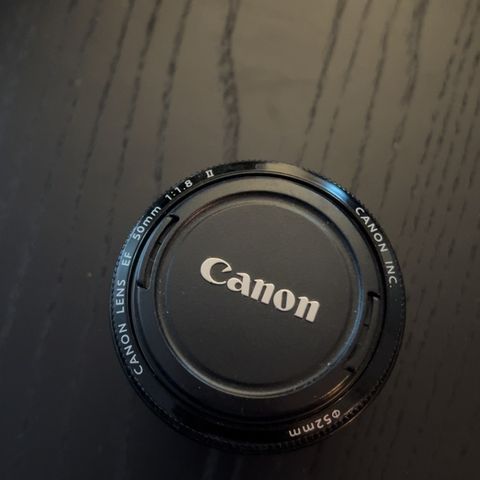 Canon lens ef 1:1.8