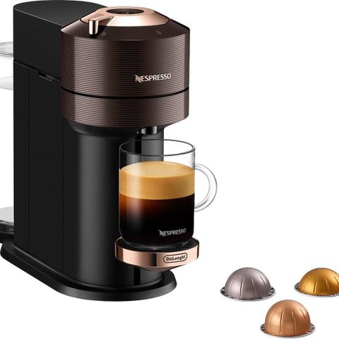 Nespresso Vertuo Next kaffemaskin, brun