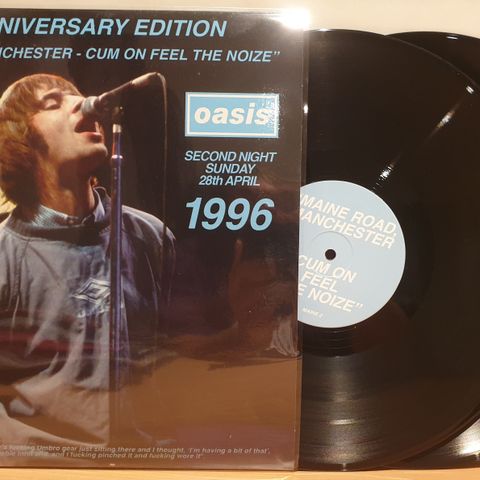 28411 Oasis - Maine Road, Manchster - Cum On Feel The Noize (2 x LP)