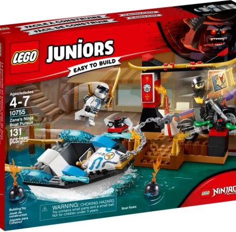 Lego Juniors Ninjago 10755 Ninjaen Zanes ville båtjakt
