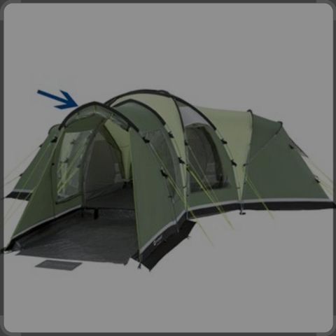 Camping telt større enn bobil