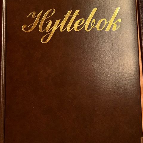 Hyttebok