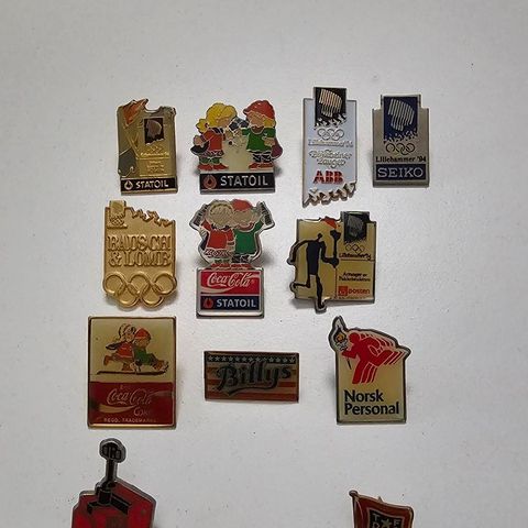 OL pins Lillehammer 1994