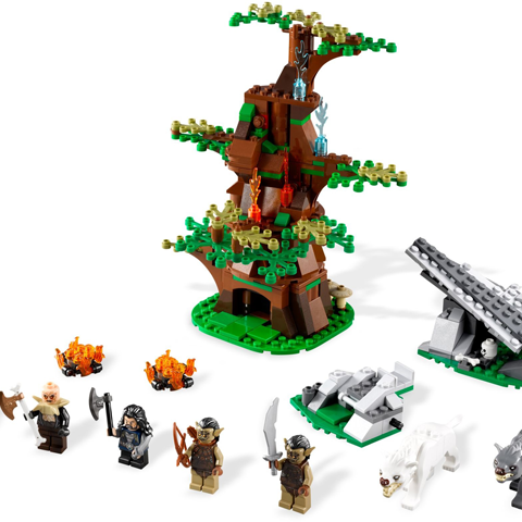 Lego The Hobbit 79002 ATTACK OF THE WARGS