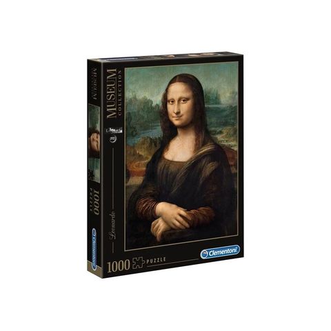 MUSEUM COLLECTION Puslespill med Mona Lisa 500 brikker