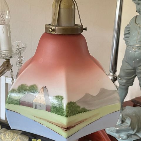 Gammel lampe