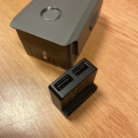 dji mavic 2 power bank converter + damaged battery