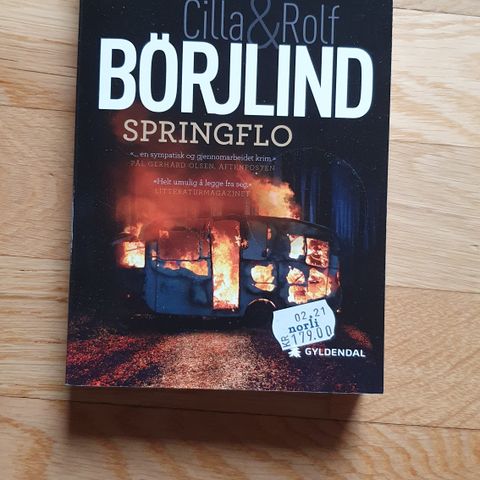 Springflo Av Cilla Börjlind, Rolf Börjlind (pocket)