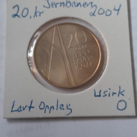 20 kr JERNBANEN