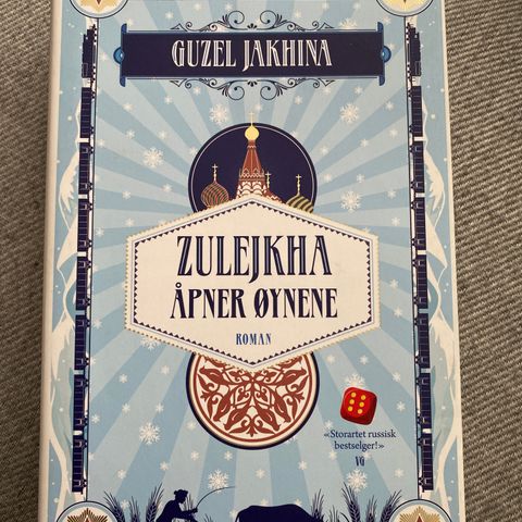 ZULEJKHA ÅPNER ØYNENE - Guzel Jakhina. INNBUNDET!  Terningkast 6