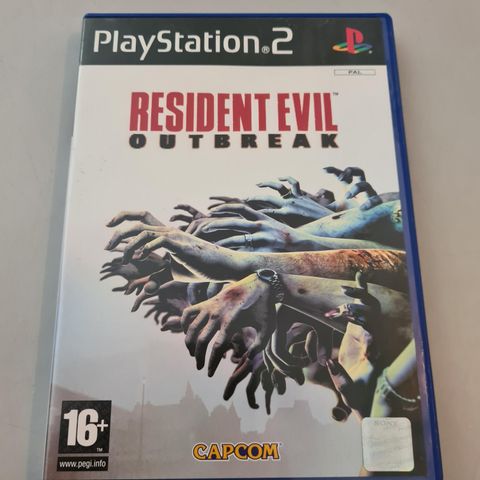 Resident Evil Outbreak, CAPCOM, Playstation 2 Spill