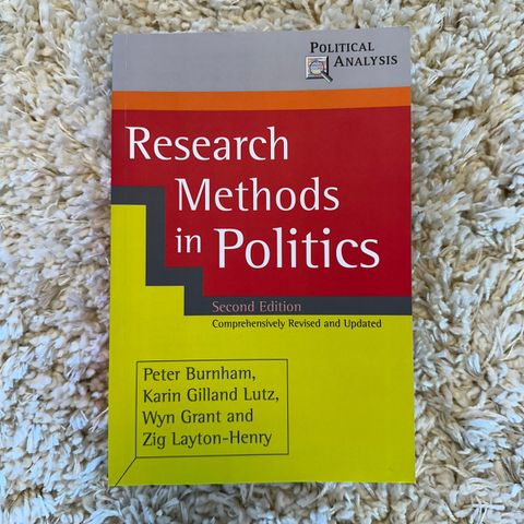 Research methods in politics