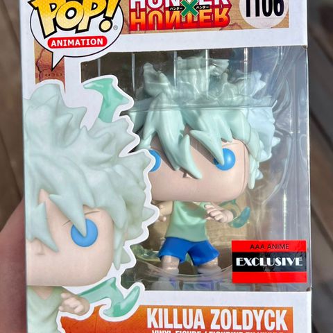 Funko Pop! Killua Zoldyck (God Speed) | Hunter x Hunter (1106) Excl. to AAA