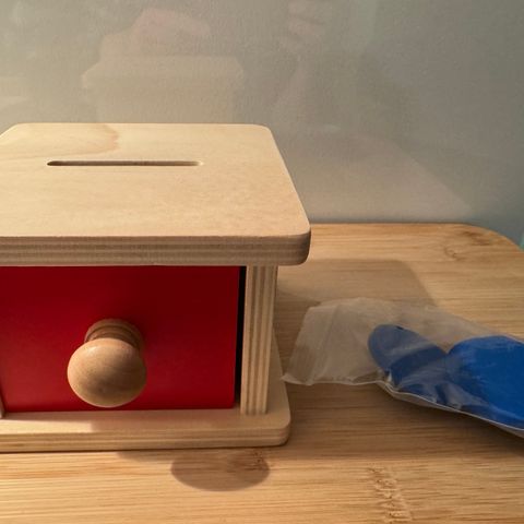 Montessori - Imbucare peg box