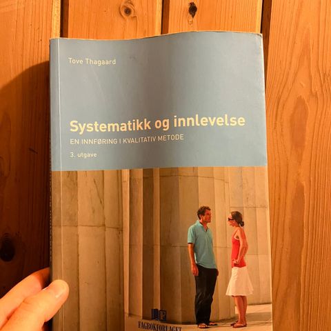 systematikk og innlevelse - Tove Thagaard