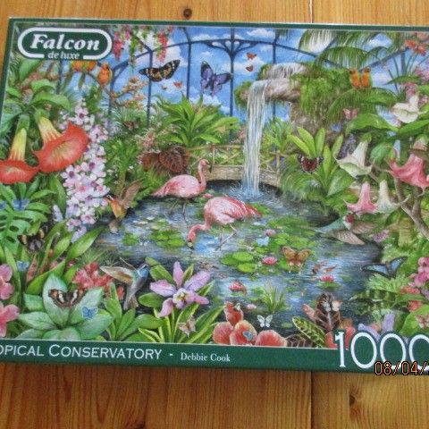 Tropical Conservatory - Debbie Cook 1000 brikker