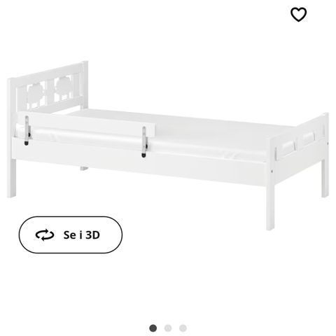 Barneseng kritter fra IKEA