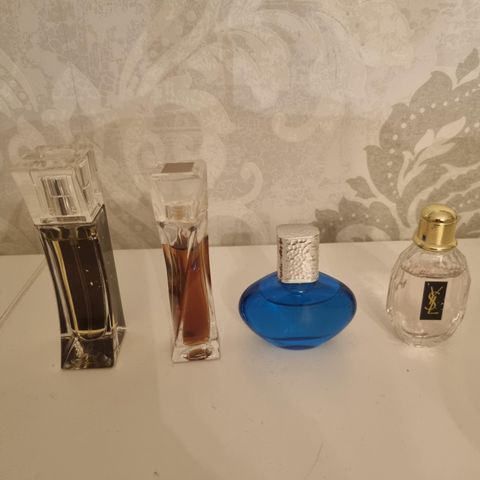 Parfyme Lancome, Elisabeth Arden, Ysl