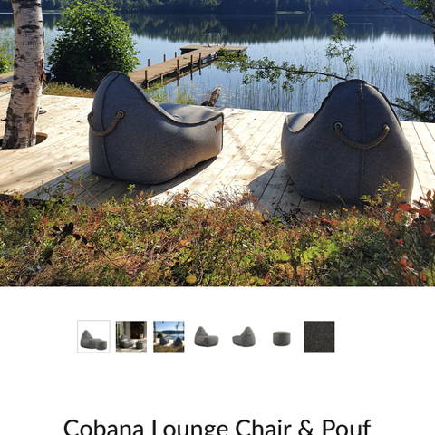 Sack it  Cobana lounge chair/sitesekk