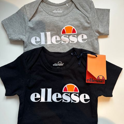 Ellesse bodyer str 9-12 mnd ubrukt