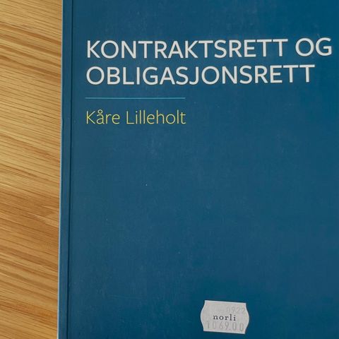 Kontraktsrett og obligasjonsrett