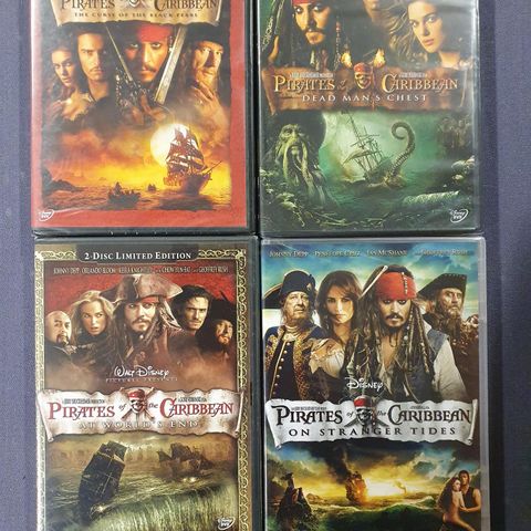 Pirates Of The Caribbean. Fortsatt i plast.