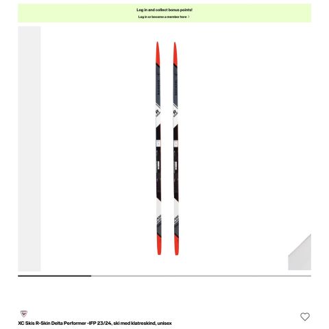 Nye ski Rossignol XC R-Skin Delta med Rottefella Move bindinger