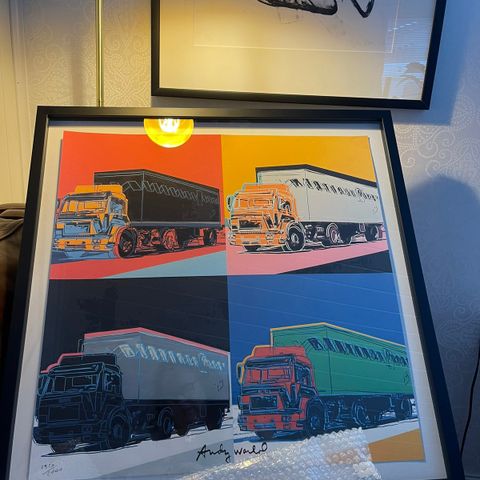 NY PRIS!!  Andy Warhol - Truck: Feldman & Schellmann