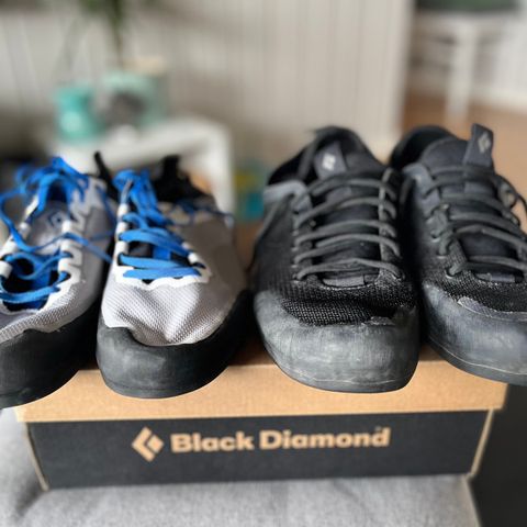 To par Black Diamond sko til pris av ett