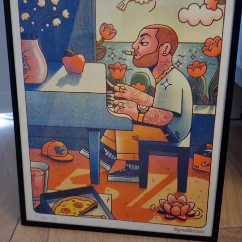 Mac Miller '2009' Rhymezlikedimez (Robin Velghe). Print #1 of 92 LIMITED EDITION