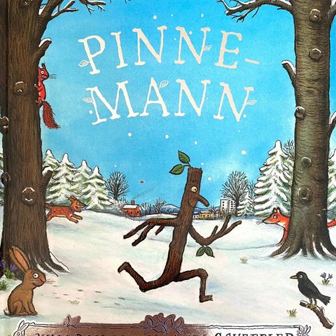 Pinnemann. Barnebøker Julia Donaldson, Axel Scheffler