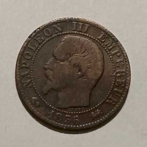 5 Centimes - Napoleon III - France - 1856