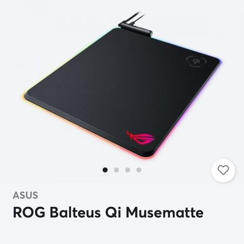 Asus Rog balteus QI musematte