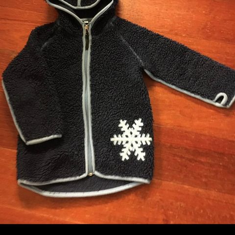 Fleece jakke str 100