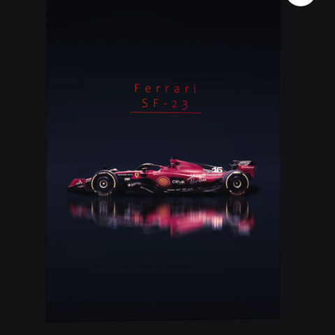 Ferrari SF-23 displate