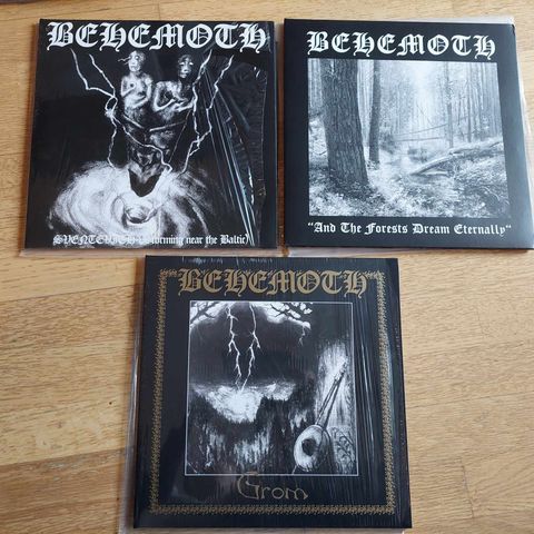 BEHEMOTH LP black metal darkthrone mayhem burzum