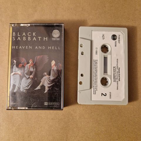 Black Sabbath MC kassett