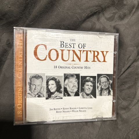 THE BEST OF COUNTRY 18 original country hits Musikk CD Music