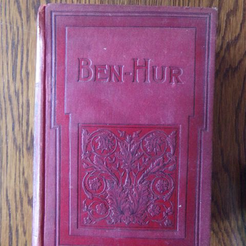 Ben-Hur (eldre engelsk utgave - stemplet: "Sea war library service")